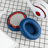 Geekria Elite Sheepskin Replacement Ear Pads for Beats Studio 2 (B0501) Headphones Ear Cushions, Headset Earpads, Ear Cups Cover Repair Parts (Blue)