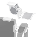 Geekria Geekria Clamp-On Headphone Holder for Monitor, Screen-Mount Gaming Headset Hanger Hook, Compatible with Sennheiser, Bose, Beats, Razer, HyperX, Sony Headphones (White / 2 Pack)
