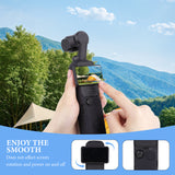 Geekria for Creators Silicone Protective Case Cover, Compatible with DJI Osmo Pocket 3 Action Camera, Soft Silicone Camera Combo Accessories (Black)