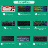 Geekria TKL Keyboard Case, Hard Shell Travel Carrying Bag for 80% / 87 Keys Mechanical Gaming Keyboard, Compatible with Logitech G915 TKL, G PRO Keyboard / G PRO X (Extra Space)