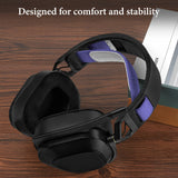Geekria Flex Fabric Headband Pad Compatible with Corsair HS80 RGB, HS80 MAX Headphones Replacement Band, Repair Part (Purple)