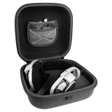 Geekria Shield Headphones Case Compatible with Sennheiser HD800S, HD800, HD820, HD700, HD660s2, HD650, HD600, HD660S Case, Replacement Hard Shell Travel Carrying Bag with Cable Storage (Drak Grey)