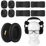 Geekria QuickFit Headphones Ear Pads Kit for Glasses, Compatible with Bose QuietComfort QC45, QC35, QC35 ii, SoundLink Around-Ear, New Quietcomfort Headset Ear Cushion with Pressure Relief Pads