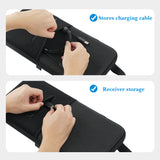 Geekria Keyboard Hard Shell Case, Compatible with Wooting 80HE, Kisnt KN85, Womier SK80 PRO, EPOMAKER G84 HE/G84 PRO/TH85, YUNZII RT75 PRO/B75 PRO MAX Travel Carrying Bag (Dark Gray)