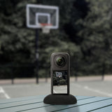 Geekria Silicone Non-Slip Desktop Mount Compatible with Insta360 X5, X4 Camera, Lightweight and Compact, Action Camera Accessories (Black)