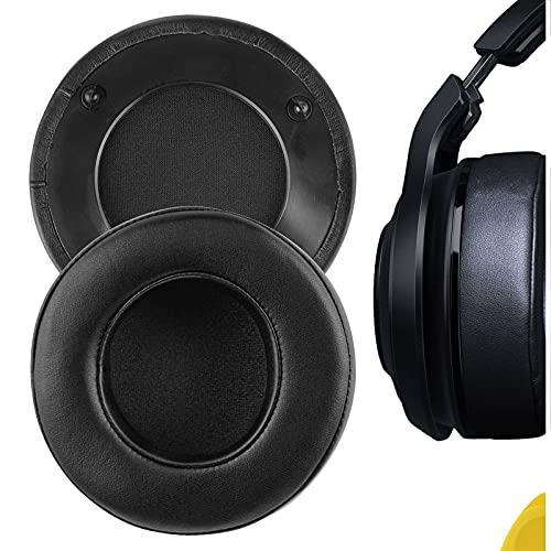 Geekria QuickFit Replacement Ear Pads for Razer Man O' War 7.1 Wireless / Wired, Destiny 2 / Overwatch Tournament Edition Gaming Headphones Ear Cushions, Ear Cups Cover Repair Parts (Black)