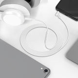 Geekria Audio Cable with Mic and Mute Control Compatible with JBL Tune 770NC/760NC, Live 760NC/670NC Headphones, 3.5mm to 2.5mm Replacement Stereo Cord (4ft / 1.2m)