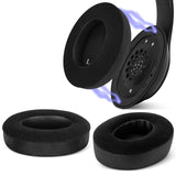 Geekria SNAP Magnetic Ear Pads for Beats Studio 2/3 Wireless Series Easy Switch Ear Cushions, Exchange Earpads in Seconds (Black Velour, 1 Pair)
