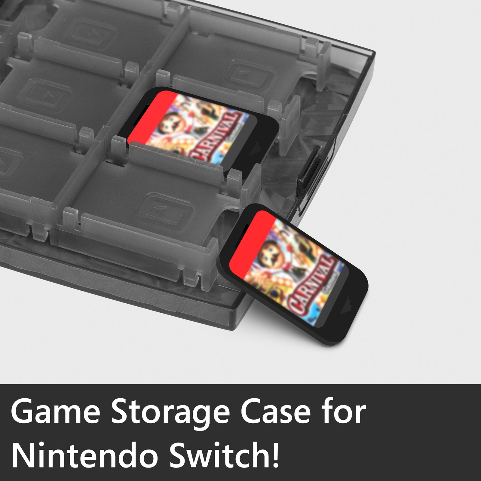 Geekria Game Card Case Compatible with Nintendo Switch, OLED,12 Slots