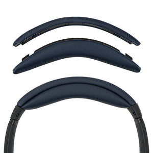 Geekria Protein Leather Headband Pad Compatible with Bose SoundLink AE2, QC25 Headphones, Replacement Band Repair Part (Blue)