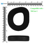 Geekria Sport Cooling-Gel Replacement Ear Pads Compatible with Turtle Beach Stealth 700 Gen 3 Headphones, Ear Cushions (Black)