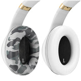 Geekria SNAP Ear Pads Replacement Kit for Beats Studio Pro Headphones, Magnetic Easy Switch Ear Cushions, Exchange Earpads in Seconds, Ear Cups Cover Repair Parts (White + Camouflage)