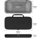 Geekria Tenkeyless TKL Keyboard Case, Hard Shell Travel Bag for 80%/87 Key Computer Mechanical Gaming Keyboard, Compatible with Logitech G PRO, G915 TKL, Razer BlackWidow V3 TKL (Slim)
