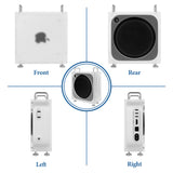 Geekria Chassis Stand, Acrylic Computer Case Holder, Compatible with Apple 2024 Mac Mini M4 / M4 Pro Mount, Desktop Accessories, Optimized heat dissipation (Frosted)