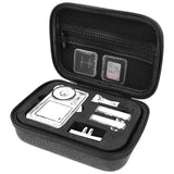 Geekria Carrying Case Compatible with DJI Osmo Action 5 Pro, 4, 3 Camera Protective Case, Hard Shell Travel Storage Bag with Cable Storage for Action5 Pro Accessories (Dark Grey)
