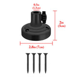 Geekria for Creators Microphone Table Flange Mount Adapter, Metal Table Mount Clamp with Adjustable Interface Aperture Compatible with TONOR T20, Aokeo AK-35, InnoGear Microphone Arm