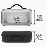 Geekria Shield Speaker Case Compatible with Bose SoundLink Plus Portable Bluetooth Speaker, Replacement Protective Hard Shell Travel Carrying Bag (Dark Grey)