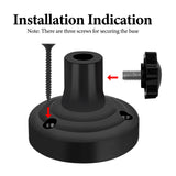 Geekria for Creators Microphone Table Flange Mount Adapter, Metal Table Mount Clamp with Adjustable Interface Aperture Compatible with TONOR T20, Aokeo AK-35, InnoGear Microphone Arm