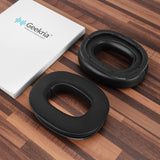 Geekria Sport Cooling-Gel Replacement Ear Pads for Marshall Monitor II ANC, Monitor 2 Headphones Ear Cushions, Repair Parts (Black)