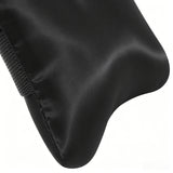 Geekria Mulberry Silk Headband Pressure Relief Pads for Headphones, Compatible with Bose QuietComfort Ultra, Skullcandy Crusher ANC 2, Logitech G733, JBL Live 780NC (Black)