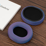 Geekria QuickFit Replacement Ear Pads Compatible with Microsoft Xbox Wireless, Xbox Stereo/ Stereo 20th Anniversary Special Edition Headphones Ear Cushions (Pink-Blue Gradient)