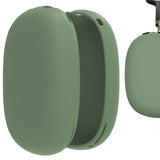 Geekria Silicone Skin Cover for AirPods Max Headphones, Scratch Protection Case / Earpieces Cover / Headset Speakers Skin Protector (Green)