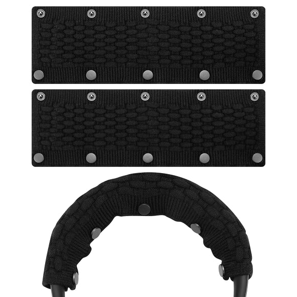 Geekria Knit Fabric Headband Cover Compatible with Bose Noise Cancelling Headphones 700, nc700, 700nc, 794297-0100 Headphones, Head Cushion Pad Protector, Replacement Repair Part