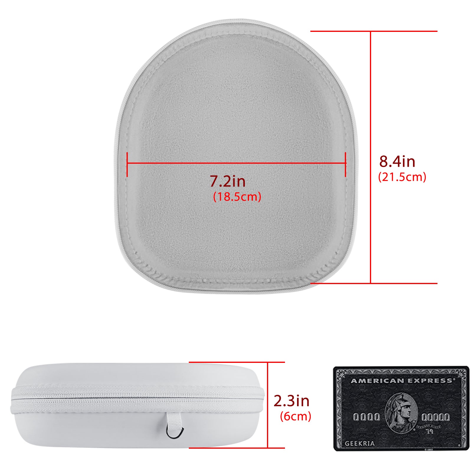 Geekria PRO Rugged Headphones Case Compatible With JBL TUNE 770/760/75