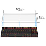 Geekria Tenkeyless TKL Keyboard Dust Cover, Frosted Acrylic Keypads Cover for 80% Compact 87 Key Computer Mechanical Gaming Wireless Portable Keyboard, Compatible with Logitech G715, G713