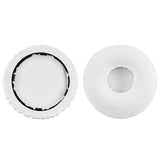Geekria Replacement Ear Pads Compatible with Beats Solo Wireless (Solo-Bluetooth) (810-00012-00) (810-00012-01) Headphones, Ear Cushions with Video Guide (White)
