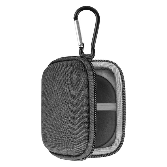Geekria Shield Headphones Case Compatible with Bang & Olufsen Beoplay E8 3rd Generation, E8 2.0 / E8 1.0 Earphones Case, Replacement Hard Shell Travel Carrying Bag with Cable Storage (Grey)