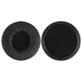 Geekria QuickFit Leatherette Replacement Ear Pads for SONY MDR-V500DJ, MDR-V500, WH-CH520 Headphones Ear Cushions, Headset Earpads, Ear Cups Cover Repair Parts (Black)