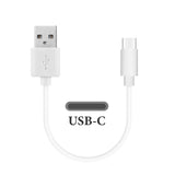 Geekria USB Headphones Short Charger Cable, Compatible with Sony, Bose, Skullcandy, Audio-Technica, Jabra Charger, USB to USB-C Replacement Power Charging Cord (1ft / 30 cm)