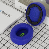 Geekria QuickFit Replacement Ear Pads for JBL JR460 Headphones Ear Cushions, Headset Earpads, Ear Cups Cover Repair Parts (Dark Blue)