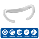 Geekria VR Accessory Kit Compatible with Apple Vision Pro, Protective Shell, Silicone Face Pad Cover, Dustproof Lens Protector, Comfortable Replacement Parts Set