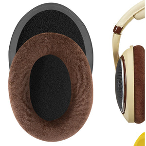 thumbnail image 2 of Geekria Velour Replacement Ear Pads For Sennheiser HD598, HD598SE, HD595 Headphones – Brown 2 of 2