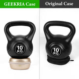 Geekria Shield Headphone Case Compatible with Beats Solo 4/3/2/HD, Replacement Hard Shell Travel Carrying Bag with Cable Storage (Gold)