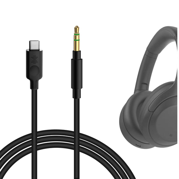 GEEKRIA QuickFit audiokabel compatibel met Sony WH-XB910N, XB900N GEEKRIA QuickFit audiokabel compatibel met Sony WH-XB910N, XB900N