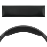 Geekria Protein Leather Headband Pad for SONY MDR-100AAP Headphones (Not Compatible with SONY MDR-100ABN), Replacement Band Repair Part (Black)