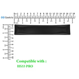 Geekria Protein Leather Headband Pad Compatible with Corsair HS55, HS55 PRO Headphones, Replacement Band Repair Part (Black)