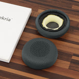 Geekria Replacement Ear Pads Compatible with Logitech Zone Wired (981-000871), Zone 750 (981-001229) Headphones ( Not Compatible with Zone Wireless ), Ear Cushions (Titanium)