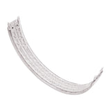 Geekria Plastic Headband Pad Compatible with Beats Solo 4 Headphones, Replacement Band Repair Part (White)