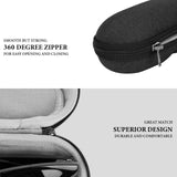 Geekria Shield Smart Glasses Case Compatible with Bose Frames Audio / Frames Tenor / Frames Soprano Bluetooth Sunglasses, Hard Shell Protective AR Glasses Carrying Case, Replacement Travel Bag