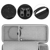 Geekria 75% Keyboard and Mouse Case, Portable Hard Shell Travel Bag for 84 Keys Computer Mechanical Gaming Keyboard, Compatible with Logitech MX Mechanical Mini, Keychron K3 Version 2