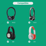 Geekria Nylon Braided Audio Cable Compatible with AKG K430, K450, K451, K452, Q460, JBL J88 series, J55 series Headphones, 2.5mm to 3.5mm Replacement Stereo Cord (4 ft/1.2m)