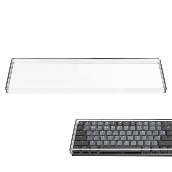 Geekria Full Size Keyboard Dust Cover, Clear Acrylic Keypads Cover for 104 Keys Computer Mechanical Keyboard, Compatible with Logitech MX Mechanical Wireless Illuminated Performance Keyboard
