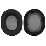 Geekria Comfort Mesh Fabric Replacement Ear Pads for Corsair HS65, HS55 Headphones Ear Cushions, Headset Earpads, Ear Cups Cover Repair Parts (Black)