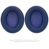 Geekria QuickFit Replacement Ear Pads for Anker Soundcore Life Q20, Q20+, Q20i, Life 2 Headphones Earpads (Not Fit for Life 2 Neo), Headphones Ear Cushions, Ear Cups Cover Repair Parts (Blue)