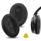 Geekria Replacement Ear Pads for Bose New QuietComfort, QC 45/ 35II/ 35IIGaming/ 35/ 25/ 15/ SE, AE 2/2i/2w, SoundTrue, SoundLink AE2 Headphones, Ear Cushions with Video Guide (Black)