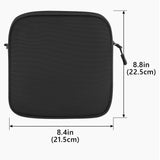 Geekria Shield Nylon Headphone Pouch with Soft Lining and Internal Mesh Pocket, Compatible with Sony WH-1000XM6, Bose QuietComfort Ultra II, JBL Tour One M3 Headphones, Black